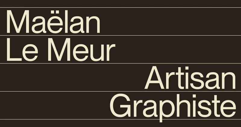 Maëlan Le Meur - Artisan graphiste