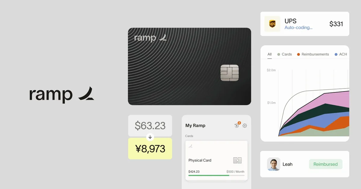 Spend Management, Corporate Cards & Accounts Payable Solutions | Ramp